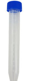 Polypropylene Centrifuge Tubes – 4.79" Height – 15 ml Conical Bottom Case of 500 by GSC International Inc.