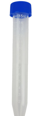 Polypropylene Centrifuge Tubes 4.79" H– 15 ml Conical Bottom Case of 500 by GSC International Inc.