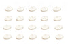 Porcelain Lab Crucible Lids – High-Form 30 ml, Pack of 20 by GSC International Inc.