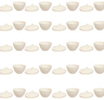 Porcelain Crucibles Low-Form 50ml with Lids, Pack of 20 by GSC International Inc.