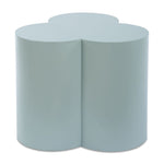 Uttermost Beven Outdoor Accent Table Whimsical Light Blue Metal Design-Adds a Playful Touch to Your Decor