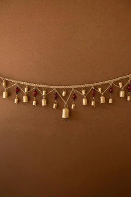Christmas Holiday Bell Garland 70 in Festive Decorative Accent Brand
