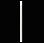 Friction Rod Hollow Glass Physics Tool – 12"H Sealed End for Static Electricity Lab Activities by GSC International Inc.