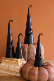Set of Four Halloween Jack O Lantern Lanterns 16.5 in Seasonal Accent Brand