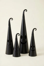 Halloween Hat Jack O Lanterns Set of Four 16.5 in Home Decor Brand