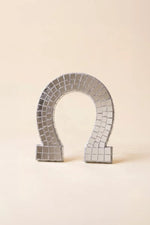 Disco Mirror Horseshoe 6 in Small Wall Art Decorative Accent Brand