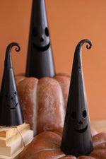 Set of Four 16.5 in Halloween Hat Jack O Lantern Decorative Lanterns Brand