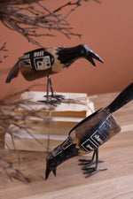 crow sculptures