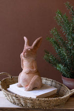 rustic bunny decor