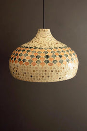 capiz shell pendant,