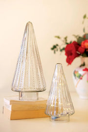 pressed glass Christmas decor,
