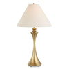 Uttermost Shaefer Gold Table Lamp – Geometric Brass Base & Linen Shade

