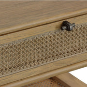 Natural texture bedside table