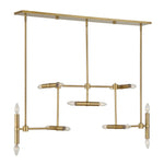 Uttermost Slim Industrial Light Fixture – Rectangular Iron Pendant for Modern Homes