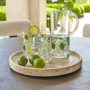 Natural stone serving tray