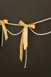 faux pearl garland