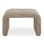 Upholstered Boucle Fabric Small Bench 19" H Modern Accent Seating by Uttermost