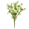 Vickerman FQ190204 18" Artificial Light Green Ranunculus Bush.
