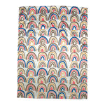 Block Party, 30"x40" Throw 2-Layer Mink Fleece by Manual Woodworkers