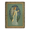 Angel Woven Tapestry Throw – Irish Design 50x60 Inch Cotton Blanket