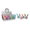 Metal Rabbit Mini Clock for Shelf or Desk – Set of 24