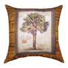 Palm Trees Brown 2 18" Climaweave Pillow