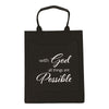 Faith-Based Felt Tote Bag
