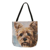 Silky Yorkie Graphic Tote