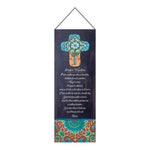 13x36 Inch Wall Hanging – The Lord’s Prayer Spanish Theme by Manual Woodworkers