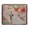 50x60 Inch Cotton Woven Throw – Hummingbird Design Home Décor