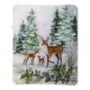 50x60 Inch Season’s Frost Throw Blanket