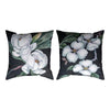 Bay Magnolia & Dogwood 18 Inch Climaweave Accent Pillow