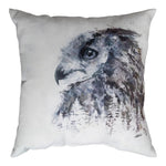 Nature-Inspired Whispers of the Wild Owl 18" Pillow by Manual Woodworkers