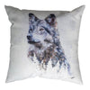 Nature-Inspired Whispers of the Wild Wolf 18" Pillow
