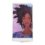 18x28 Inch Cotton Hand Towel – I AM SPIRITED Print by Manual Woodworkers