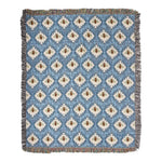 Buzzed Tapestry Throw 60" – Multicolor Cotton Blanket by Manual Woodworkers