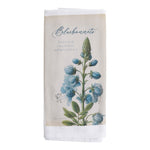 18x28" Cotton Towel – Bluebonnets II Floral Pattern by Manual Woodworkers
