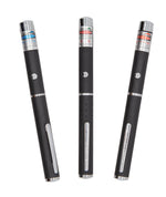 Laser Pointer Set of 3 – Red, Green & Violet (650nm/532nm/445nm), 3" Height Physics Demonstration Kit by GSC International Inc.