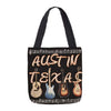 AUSTIN GUITARS -17 " TOTE BAG