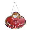 my happy place wall sign