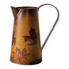 brown metal pitcher