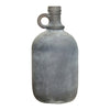 gray glass jug