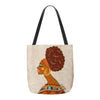 Ethnic Beauty Multi Color Reusable Tote Bag