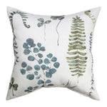 Manual Woodworkers Natural Botanical Pillow – 18 inch Garden-Inspired Accent