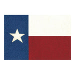 Blue Lone Star Flag Placemat – 18x13" Rayon-Poly Blend Decorative Dining Table Mat by Manual Woodworkers