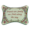 friends are word pillow,