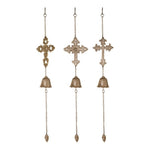 23.62" Cross Wind Chime – Set of 3 by Manual Woodworkers