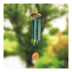 Metal Wind Chime Bird Stamp Design – 24" by Manual Woodworkers