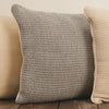 Modern Geometric Throw Pillow – Cotton Dotted Diamond 21" Accent