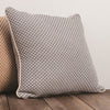 Cozy Cotton Cushion in Mini Box Grey Design
